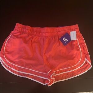 Joy Lab orange sherbet Athletic Shorts Lightweight Elastic Waist